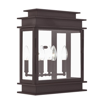 Livex Lighting Princeton 3 - Light Wall Light in  Bronze