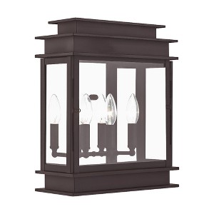 Livex Lighting Princeton 3 - Light Wall Light in  Bronze - 1 of 1