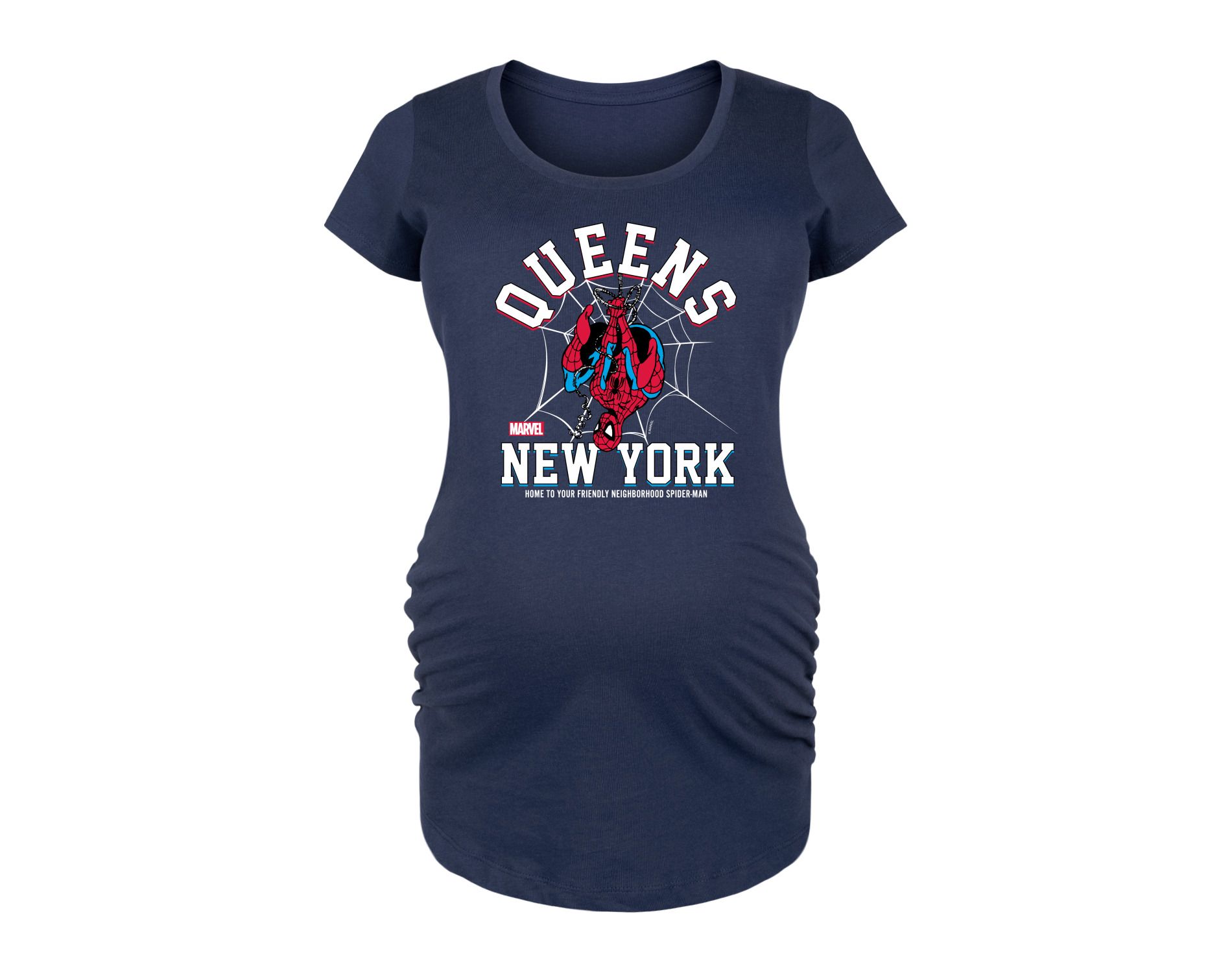 Women's Marvel Spider-man Collegiate  - Navy - Large