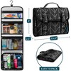 PAVILIA Travel Hanging Toiletry Bag Women Men, Large Capacity Makeup Kit, Waterproof Cosmetic Storage Organizer Case - 2 of 4
