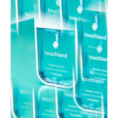 Touchland Power Mist Blue Sandalwood Hydrating Hand Sanitizer - Trial Size - 1 fl oz (500 Sprays)