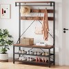 GustoWave 3-Tier Coat Rack Storage Shelf for Apartments - 3 of 4