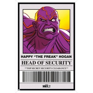 Trends International Marvel What If: Season 2 - Happy "The Freak" Hogan Framed Wall Poster Prints - 1 of 4