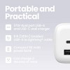 GEMS USB-A to Lightning Charging Gift Set with Power Bank, Cable, and Wall Charger - White - 4 of 4