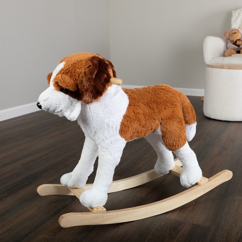 Puppy rocking horse on sale