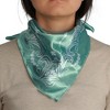 Bioworld Lightweight Satin Paisley Print  22"x22" 6-Pack Bandana Set - 4 of 4