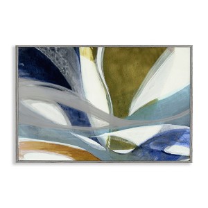 Stupell Industries Contemporary Waved Tendrils Framed Giclee Art - 1 of 4