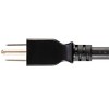 Monoprice Extension Cord - 50 Feet - Black | Outdoor NEMA 5-15P to NEMA 5-15R, 14AWG, 15A, 125V, 3-Prong, For Powering Computers, Monitors, and - 3 of 4