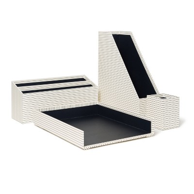 Desk Organization Set Casual Stripes - U Brands