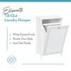RiverRidge Home Ellsworth Tilt Out Laundry Hamper Cabinet with Removable Cloth Storage White - 4 of 4