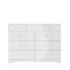 CAVINAS 9 Drawer Dresser Tall Dresser with Antique Handles Wood Chest of Drawers for Living Room, Hallway, Bedroom - 3 of 4