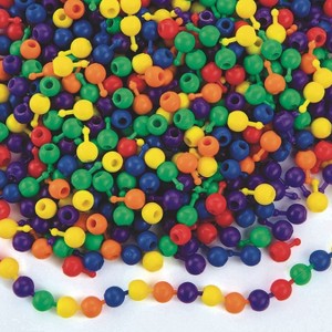 S&S Worldwide! Pop Beads, 6 Assorted Bright Colors, Reusable, 10mm. Approx. 2,000 Pieces - 1 of 4
