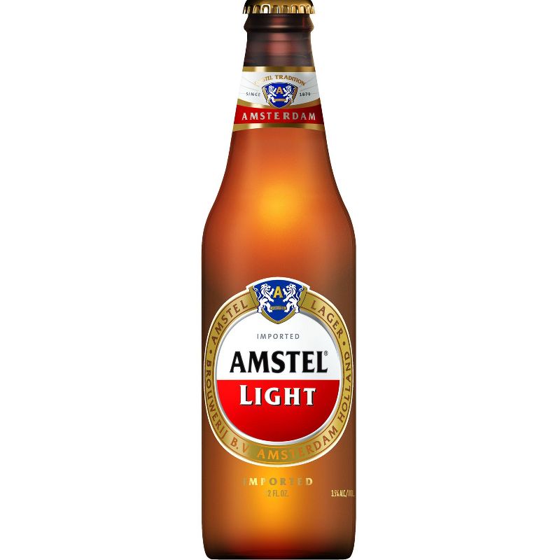 Amstel Light Lager Beer - 12pk/12 fl oz Bottles, 3 of 5