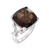Ross-Simons 12.00 Carat Smoky Quartz Ring in Sterling Silver - 3 of 4