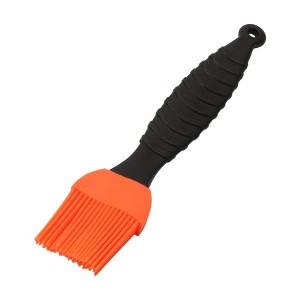 Unique Bargains Pastry Brush 39g Wave Pattern Brush Color Block Dishwasher Safe Silicone PP 8.19"x1.77" 1Pcs - 1 of 4