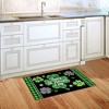 Briarwood Lane St. Patrick's Day Doormat 30x18 Indoor Outdoor Scattered Shamrocks For St. Patrick's Day Doormat - 4 of 4