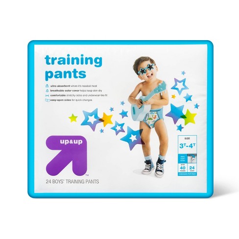 Boys' Training Pants Jumbo Pack - 3t-4t - 24ct - Up & Up™ : Target