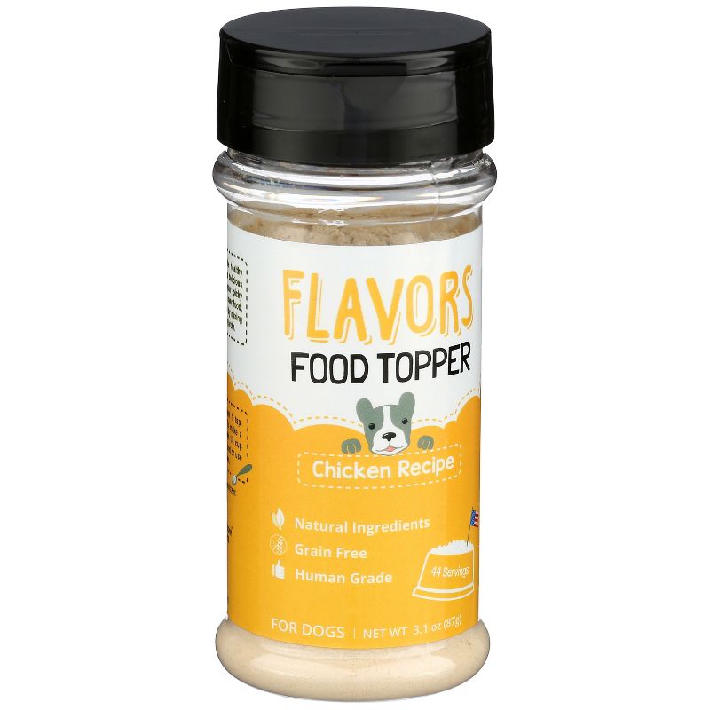 Flavors Food Topper Dog Treats - 3.1oz, 4 of 9