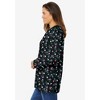 Woman Within Plus Size Perfect Printed Long-Sleeve Crewneck Tee - 4 of 4