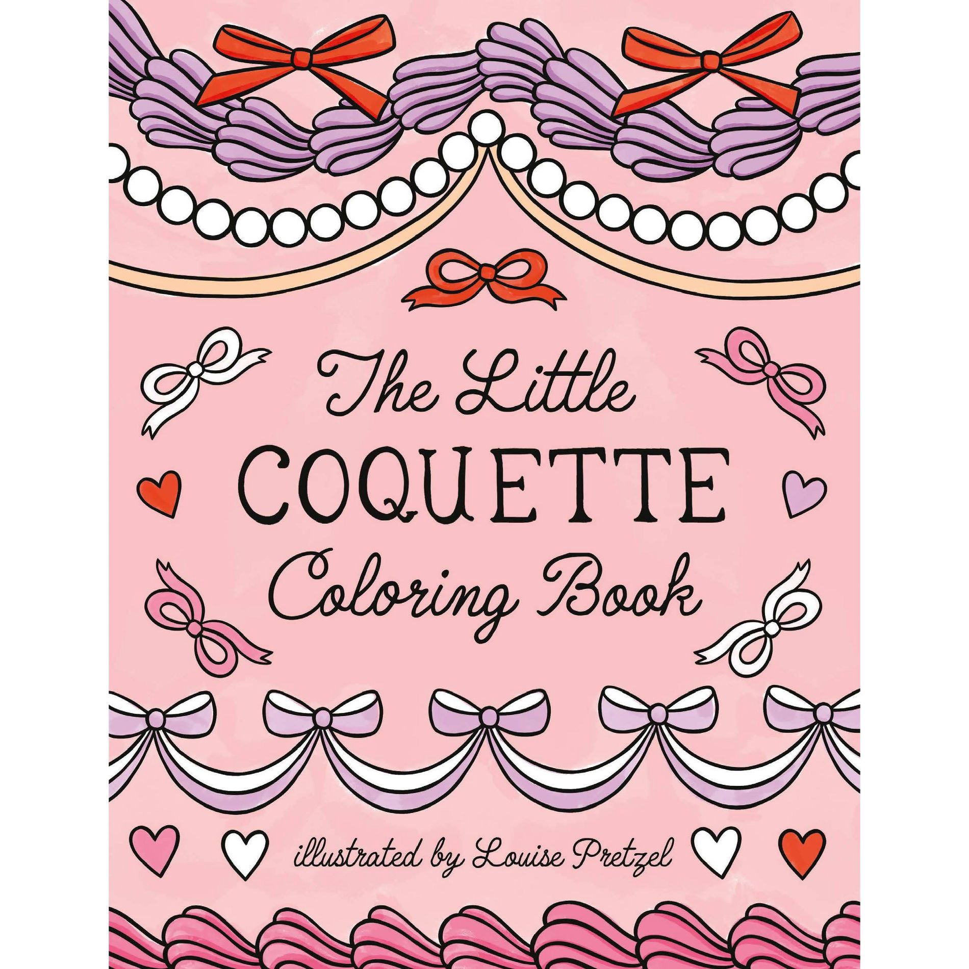 The Little Coquette 90 Pages Coloring Book