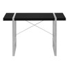 PAGED 49"L Computer Desk, Simple Modern Office Desk with Wooden Desktop and Black Metal Legs for Office, Study - 2 of 4