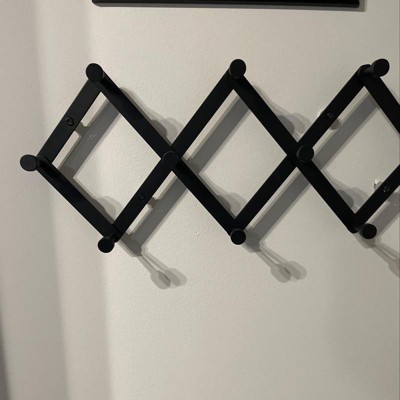 Aluminum Over-the-Door 6 - Hook Wall Mounted Coat Rack