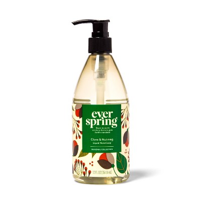Liquid Hand Soap Clove & Nutmeg - 12 fl oz - Everspring™