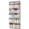 10-piece organizer to hang above the door with 2 hooks, hangers for the closet, organizer behind the door for bedroom, bathroom, home office - 2 of 3