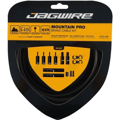 Jagwire Pro Polished Mountain Brake Kit Brake Cable & Housing Set