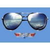 Boy's Top Gun Aviator Sunglasses Reflection Logo Performance Tee - 2 of 4