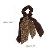 Unique Bargains Elegant Double-layer ribbon Scrunchies Hair Elastic Band 1 Pc - 4 of 4