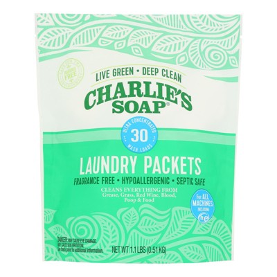Charlie'S Soap Laundry Powder  - 30 ct (Case of 6)