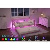 Garvee Twin Daybed with Trundle,Day Bed with LED Lights & Charging Station, Metal Bed Frame with Pull Out Trundle for Living Room, Small Spaces - 4 of 4