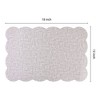 REGALWOVEN PU Waterproof Wrinkle-Resistant Non-Slip Placemats 18" x 12" 6 Pcs - 4 of 4