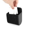 Unique Bargains Universal Car Trash Can Hanging Trash Bin Faux Leather Rhinestones 1 Pcs Black - 4 of 4