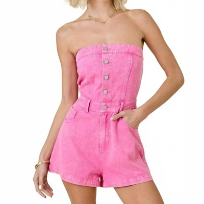 Women's Marissa Strapless Romper - day + moon