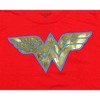DC Comics Girls' Wonder Woman Short Sleeve 3 Tier Nightgown Pajama - 3 of 4