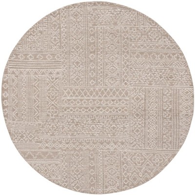 Micro-Loop MLP427 Tufted Indoor Area Rug - Beige/Ivory - 6'x6' - Safavieh