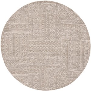 Micro-Loop MLP427 Tufted Indoor Area Rug - Beige/Ivory - 6'x6' - Safavieh - 1 of 3