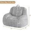 GustoWave Giant Bean Bag Chair, Floor Lazy Sofa with Handle for Living Room - 2 of 4