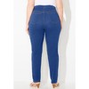 Catherines Women's Plus Size Petite The Curvy Knit Jean - 3 of 4