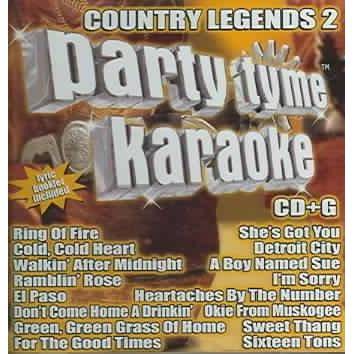 Party Tyme Karaoke - Party Tyme Karaoke - Country Legends 2 (16-song CD+G)