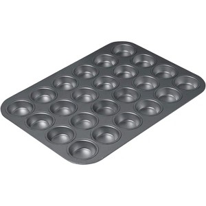 Chicago Metallic Professional 24-Cup Non-Stick Mini-Muffin Pan, 15.75-Inch-by-11-Inch - 1 of 4