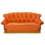 Silver Buffalo Friends Central Perk Orange Couch Figural Coin Bank Storage | Toynk Exclusive
