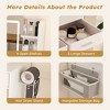 Bella Depot 27.56'' Makeup Desk Vanity Dressing Table, 2 Large Drawers - 4 of 4