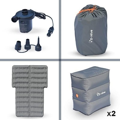 Gray King Size SUV Air Mattress with Electric Pump