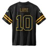 NFL Green Bay Packers Jordan Love Boys' Black Short Sleeve Jersey - 3 of 3