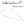 Unique Bargains Retractable Spring Coil Strap Flexible Badge Lanyard 5 Pcs - 2 of 4