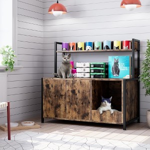 Cat Litter Box Enclosure - 1 of 4