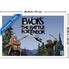 Trends International Star Wars: The Battle For Endor - 40th Key Art Framed Wall Poster Prints - 3 of 4